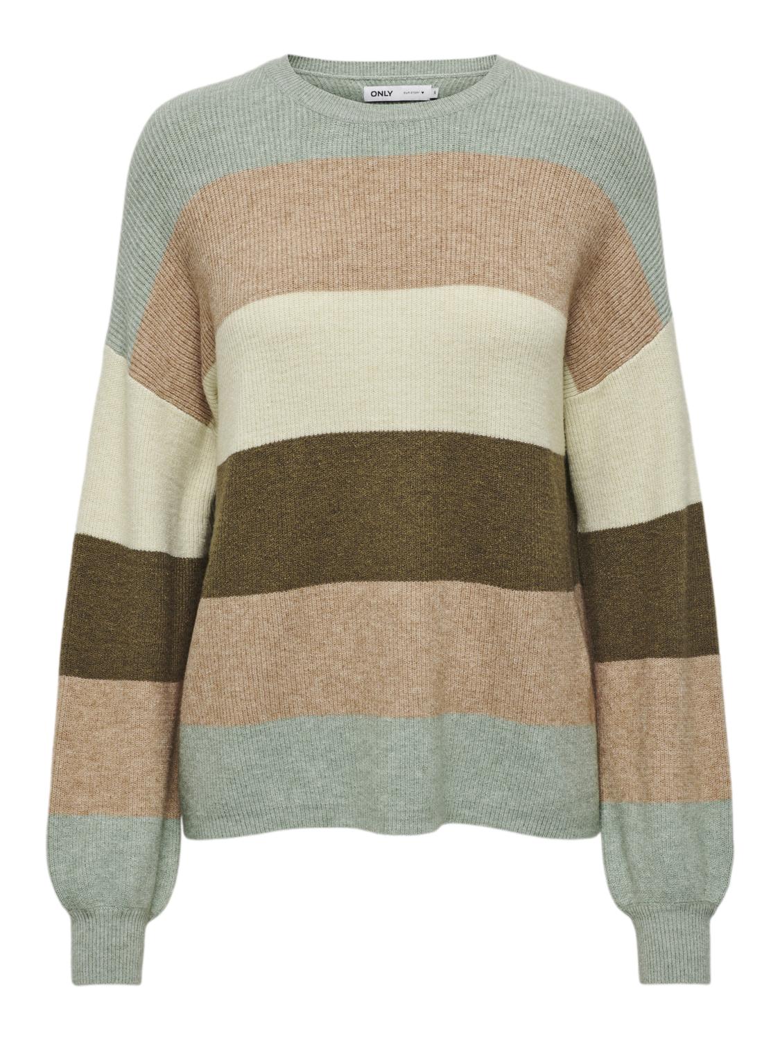 ONLATIA Strickpullover Hedge Green