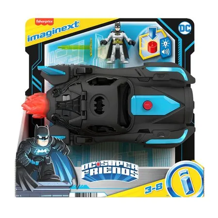 Imaginext DC Super Friends Licht & Sound Batmobil inkl. Batman-Figur