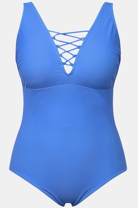 Badeanzug, Zierbänder, Softcups, Träger verstellbar