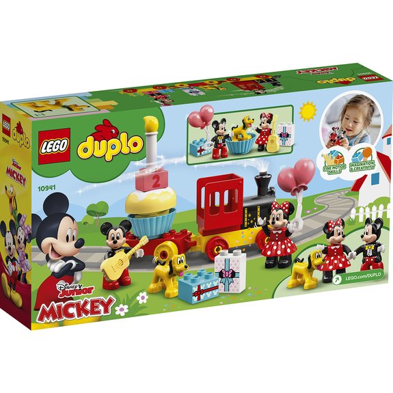 Le train d'anniversaire de Mickey et Minnie Lego Duplo  10941