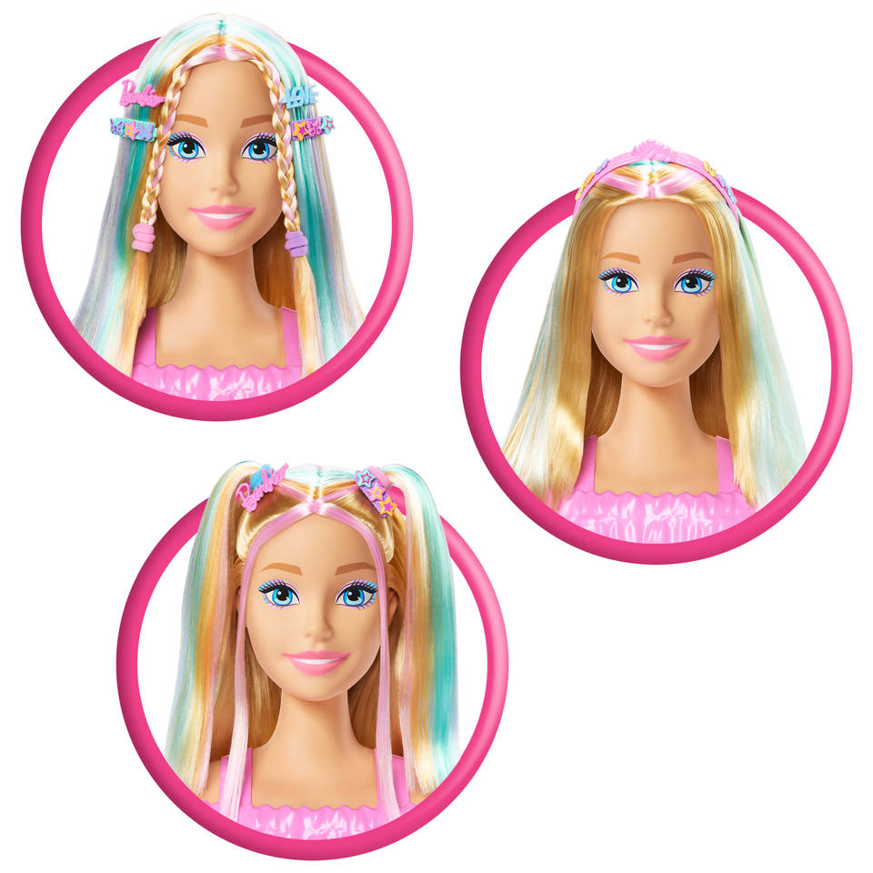 Barbie kappop + accessoires