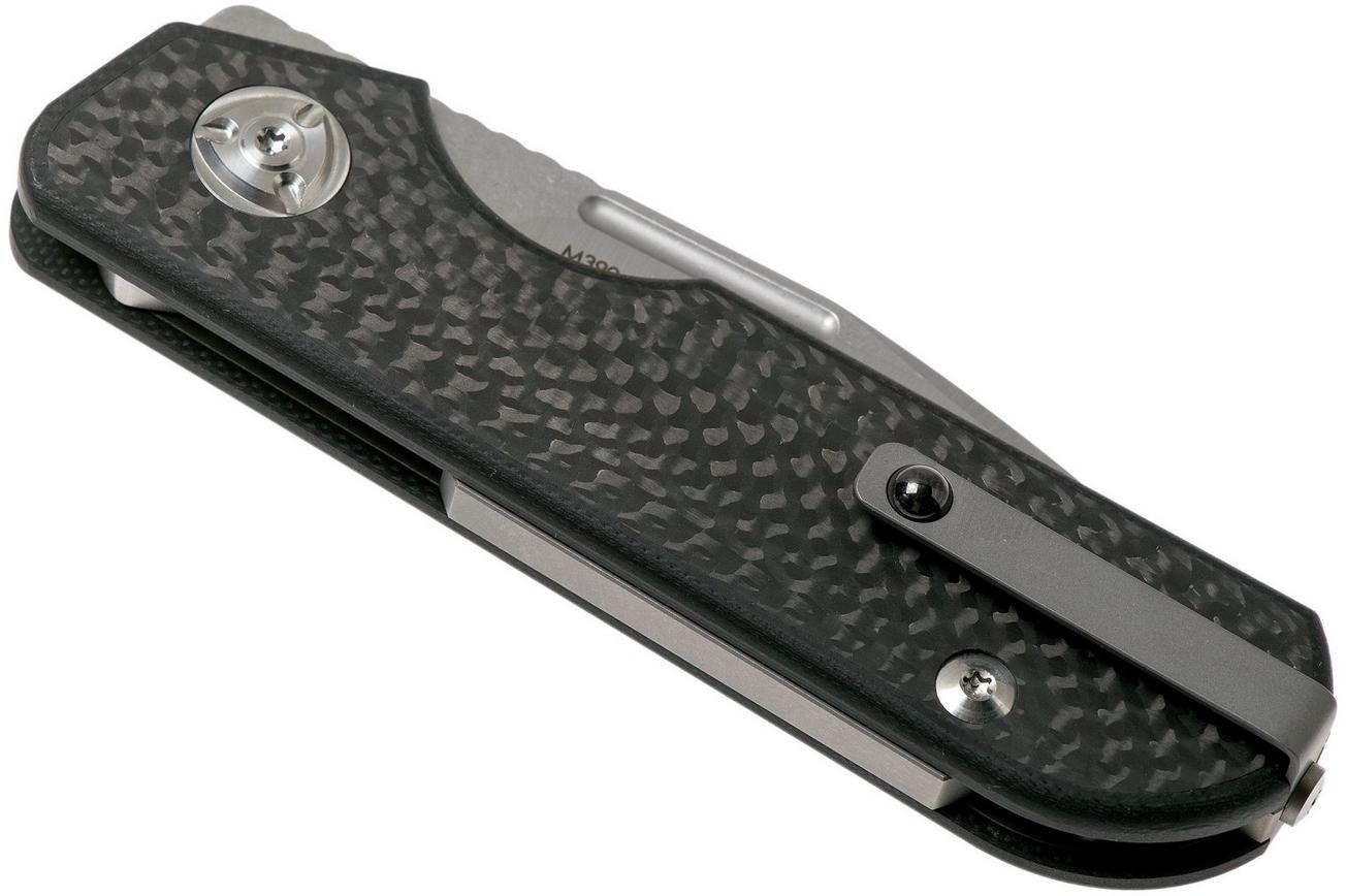 Liong Mah Traveller Spearpoint Carbonfiber zakmes