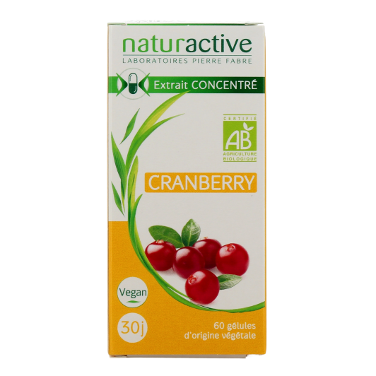 Naturactive Cranberry Bio Extrait Concentré 60 gélules - Complément alimentaire