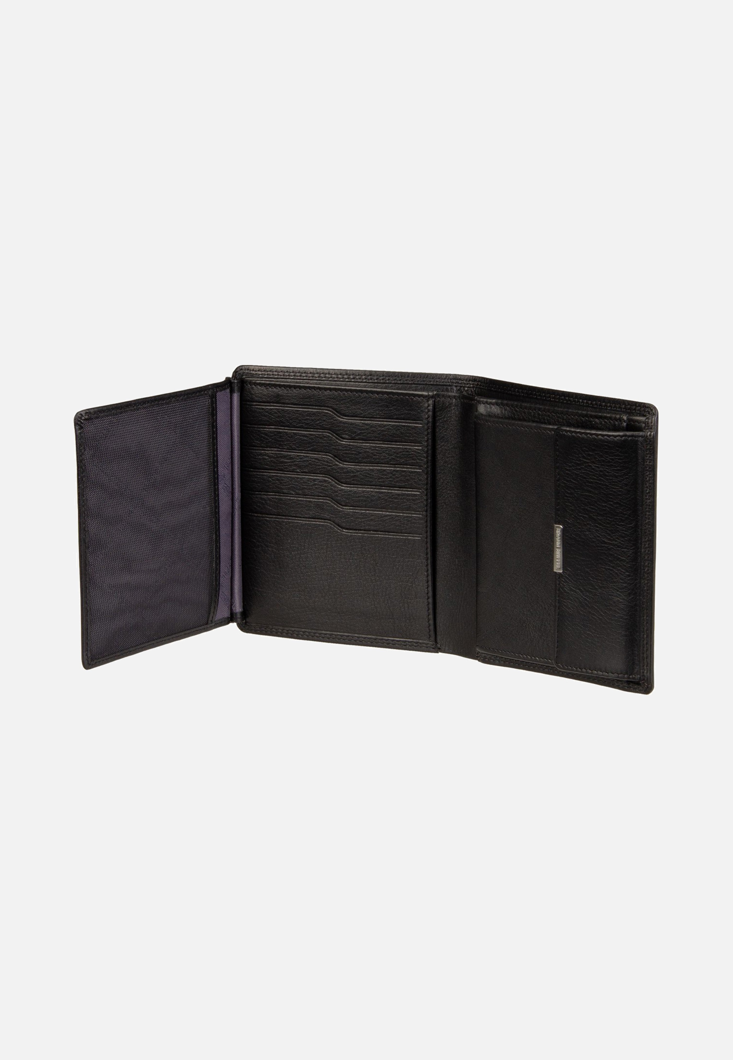 Golf RFID Coin Wallet H 12Cs Black - Portemonnaie