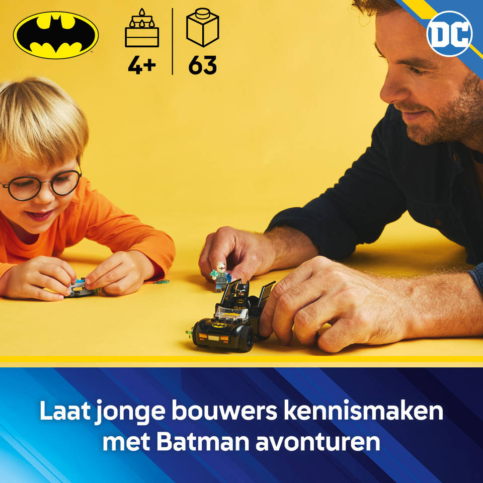 LEGO DC Batman en Batmobile vs. Mr. Freeze 76301