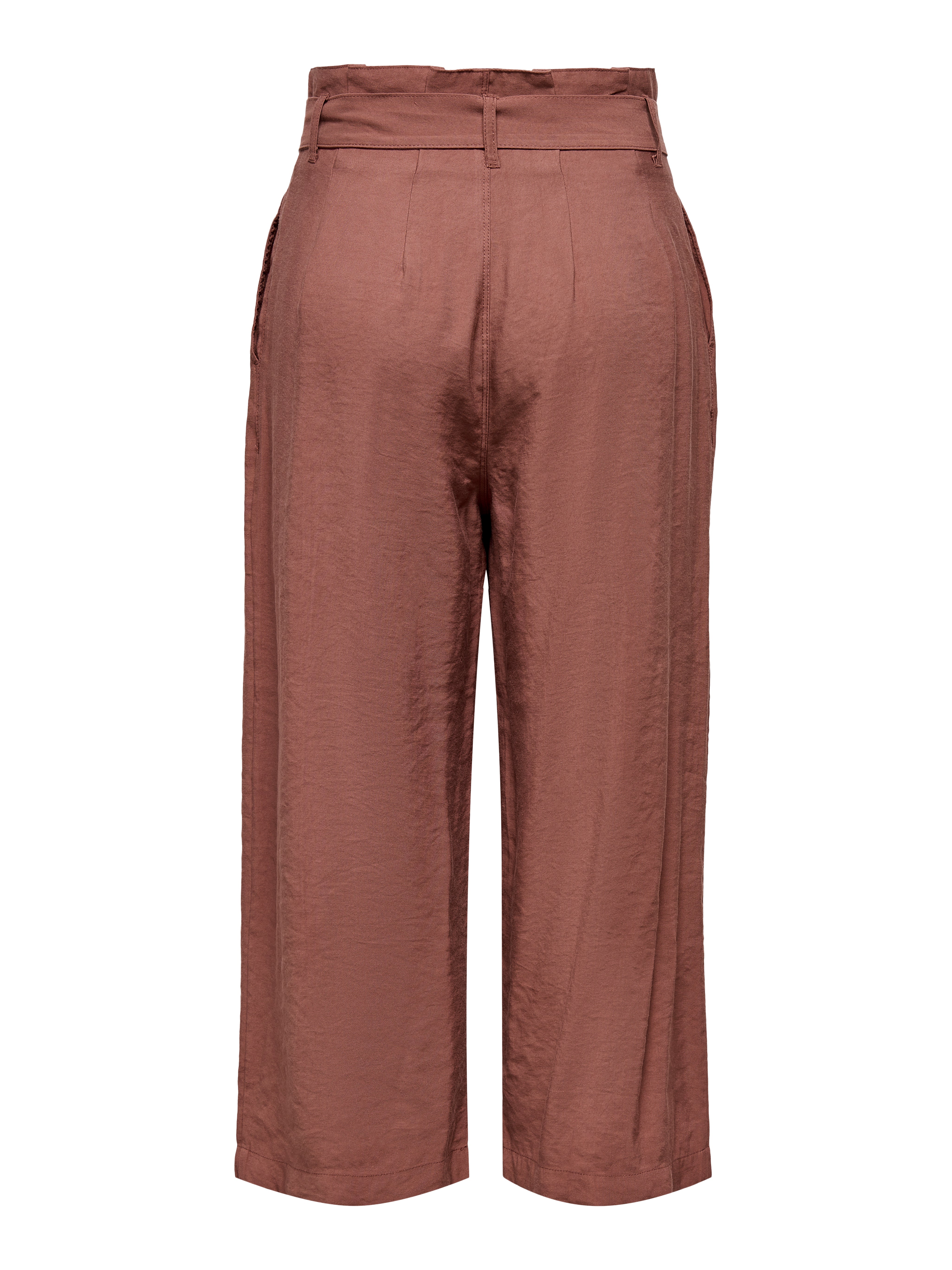 ONLAMINTA-ARIS Hohe Taille Locker geschnitten Paperbag Hose Apple Butter