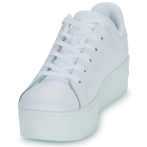Tommy Jeans - TJW FLATFORM ESS Blanco
