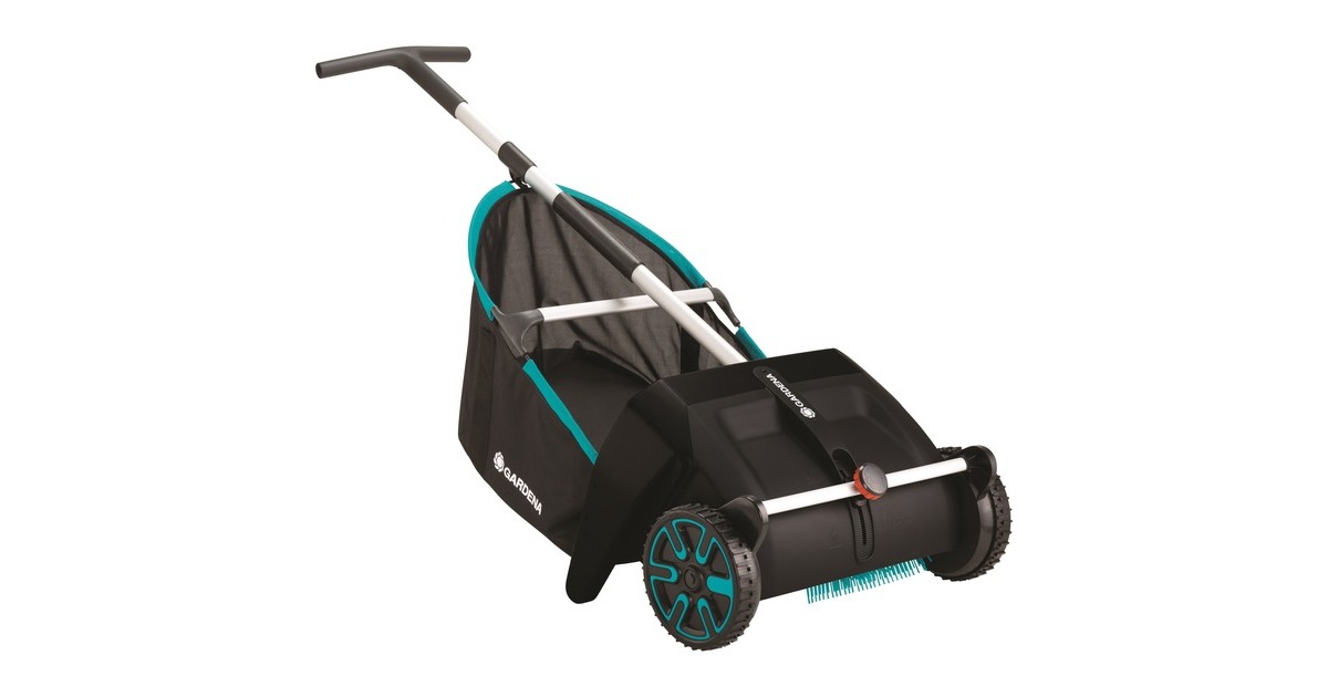 GARDENABladverzamelaar opvangzak  (Zwart/turquoise, 3565-20)