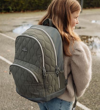 Beckmann Skoletaske - Sport Junior - Green Padded