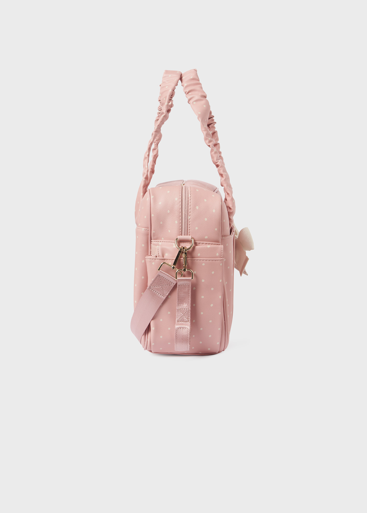 bolsa de bebê de bolinhas