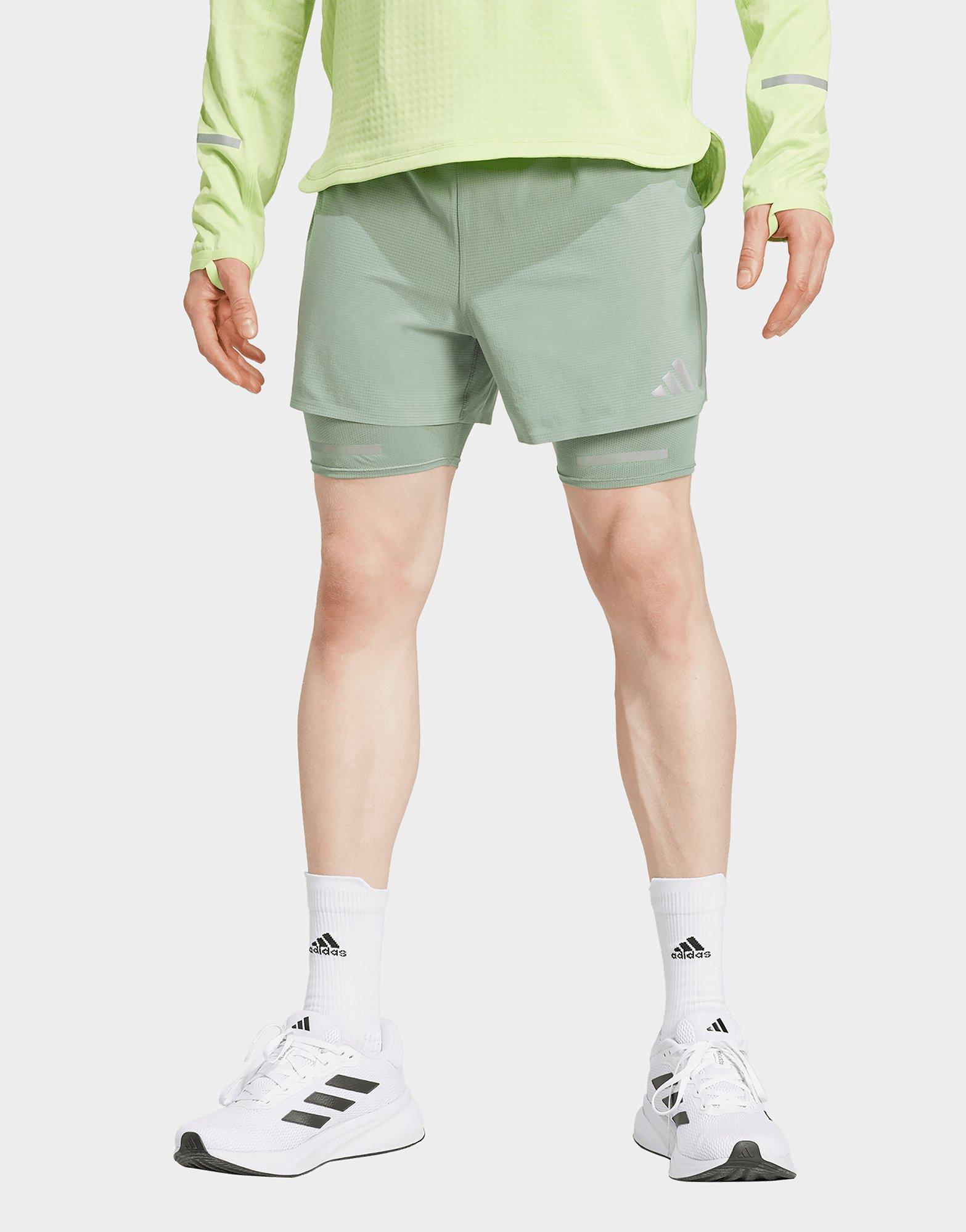 adidas Short de running réfléchissant 2 en 1 Ultimate
