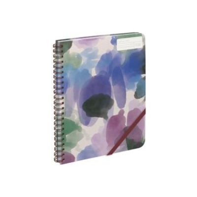 BLUE ART Nouvelle - Agenda - 2024-2026 - semainier - S24 - 170 x 240 mm - 128 pages - aquarelle