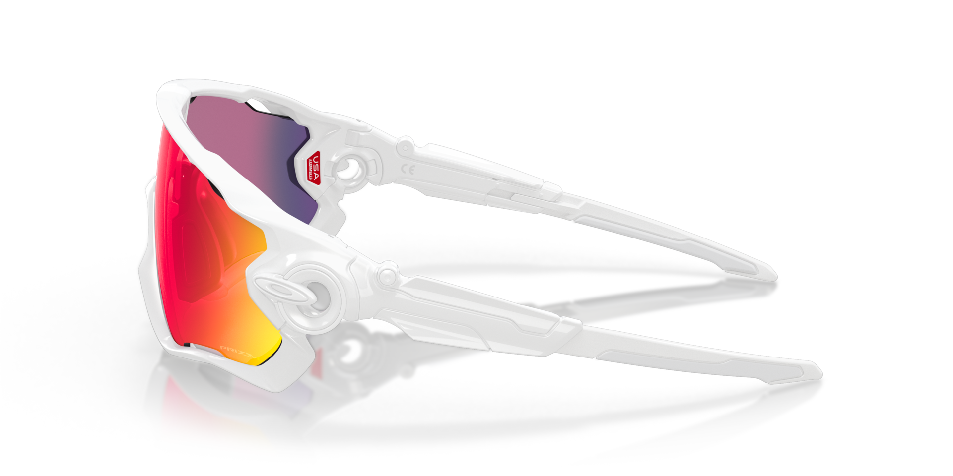 Oakley Jawbreaker Polished White w/Prizm Road En unik balanse mellom komfort og ytelse