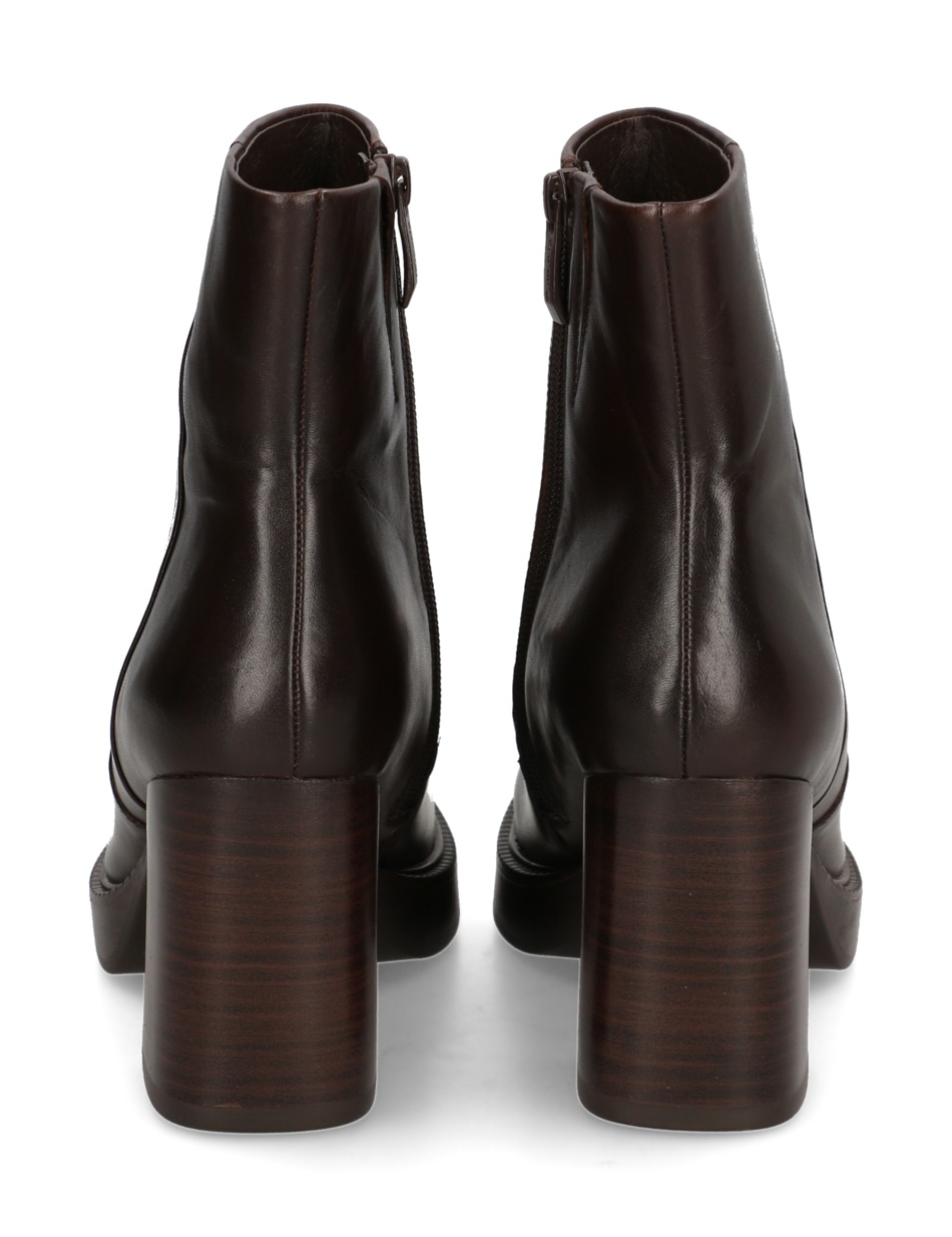 Glattleder Stiefelette