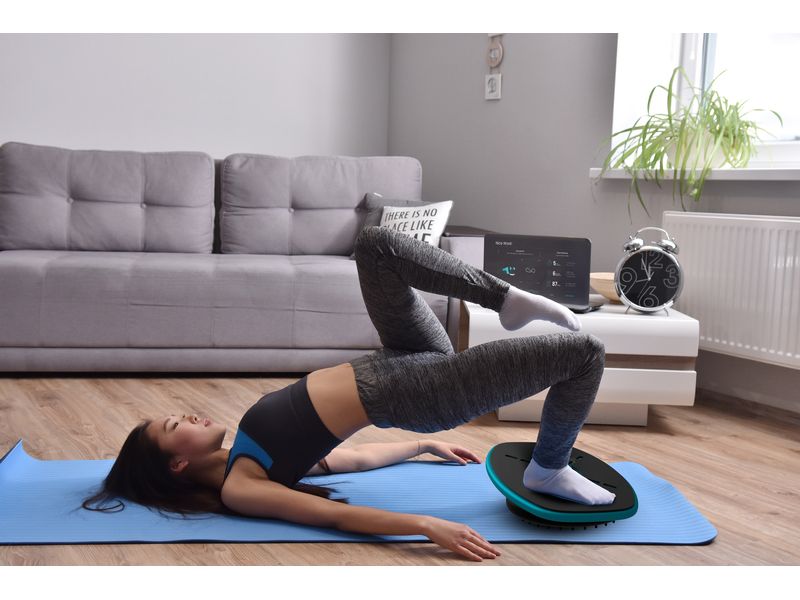 Particula GoBalance Sport Balance Board Balance Board mit Trainingsprogrammen und Spielen