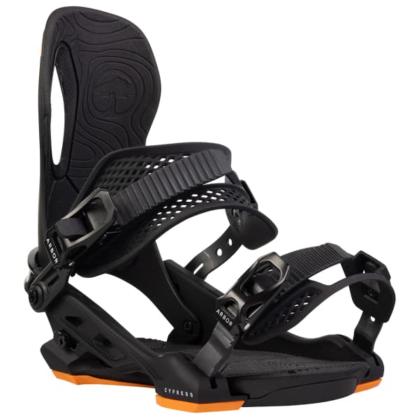 Fixation snowboard ARBOR CYPRESS BLACK/ORANGE