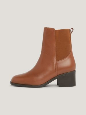 Botas Chelsea Essenciais de Couro com Controle de Temperatura