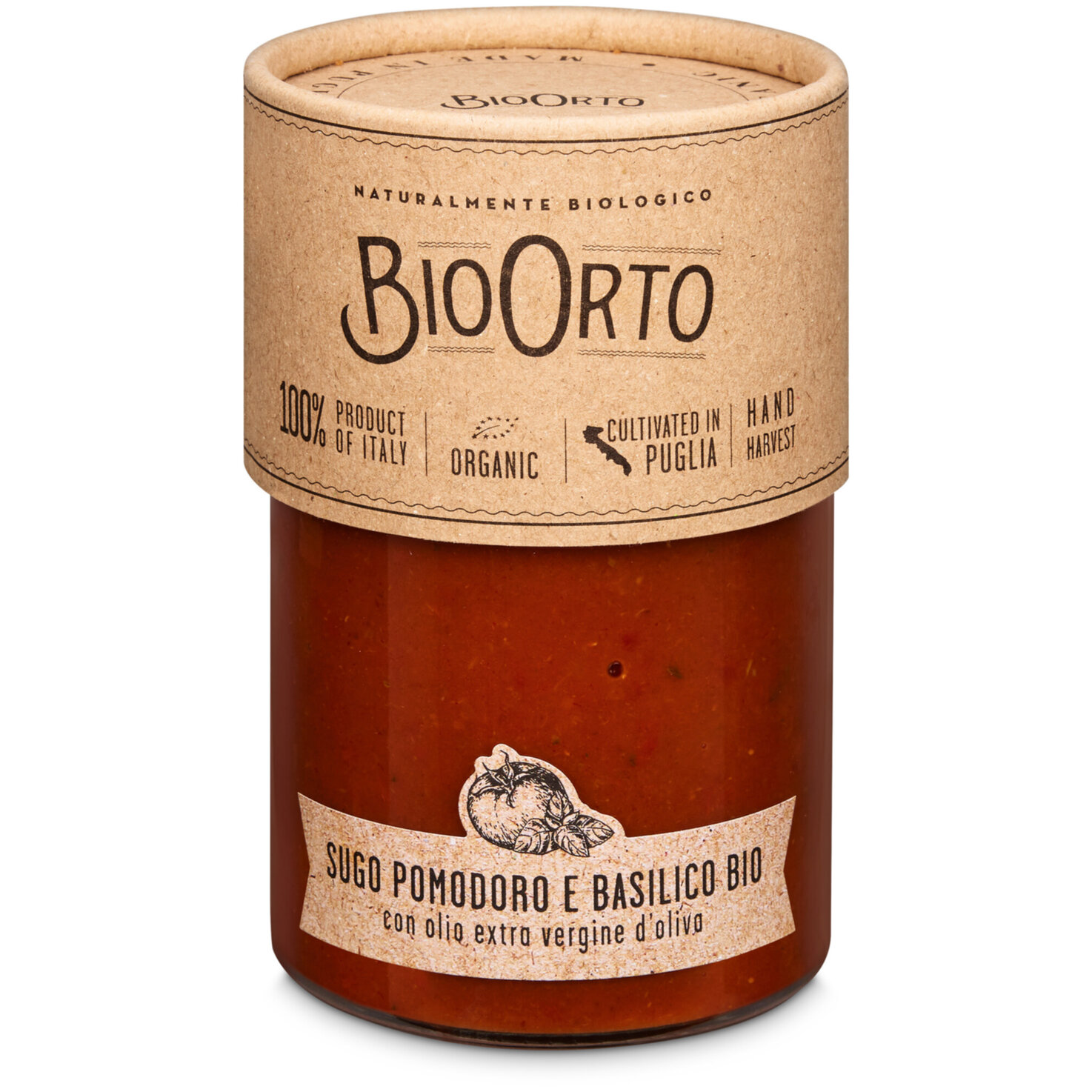 Bio Orto Sugo Pomodoro e Basilico