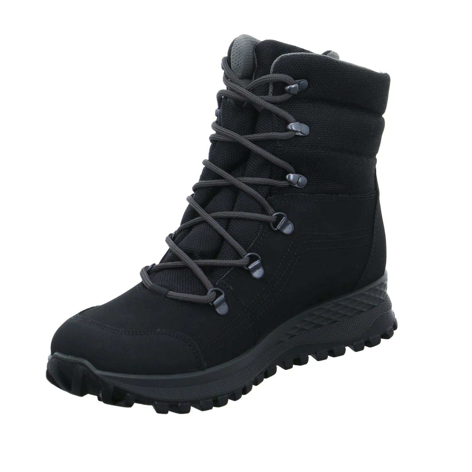 IGI & CO Snowboots Schwarz Lederimitat