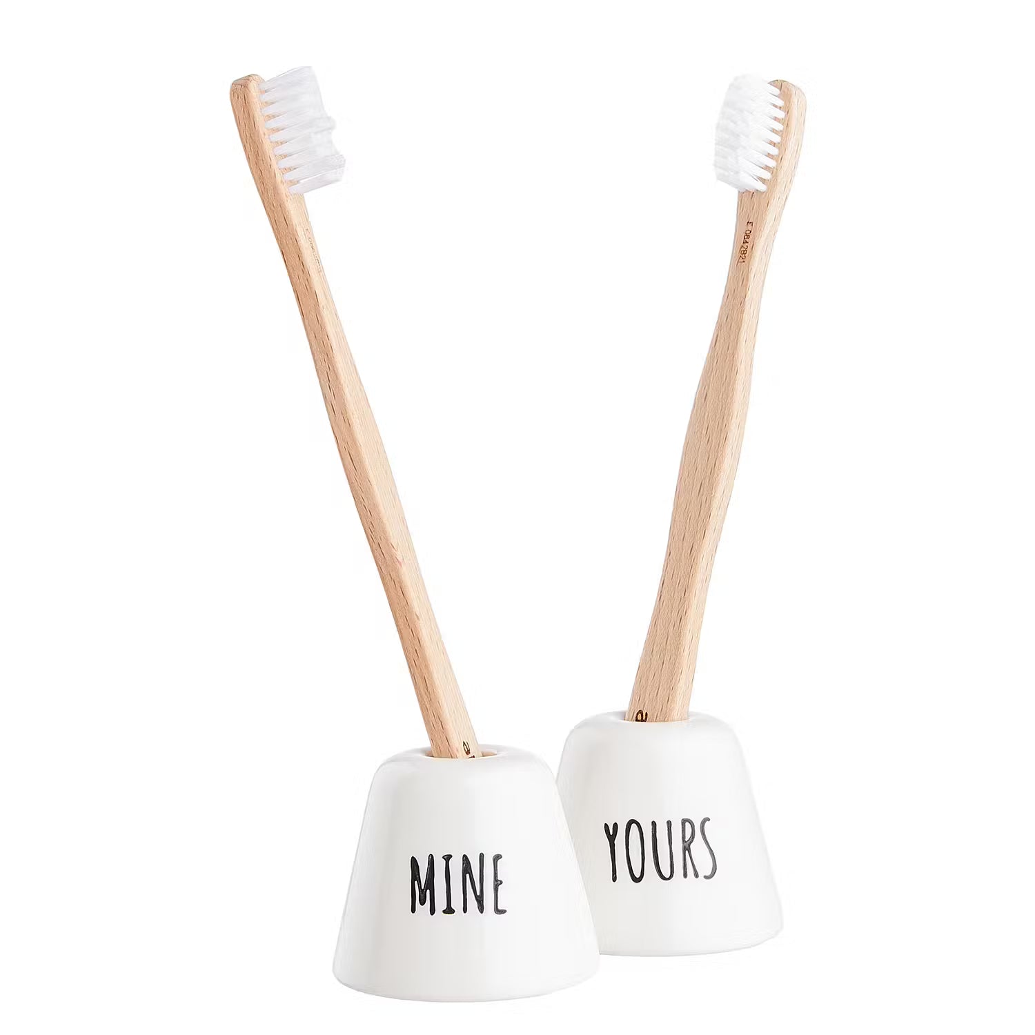 MINE & YOURS Zahnbürstenhalter 6er-Set