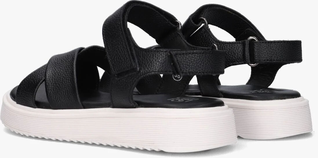 APPLES & PEARS zwarte apples & pears sandalen boo10946