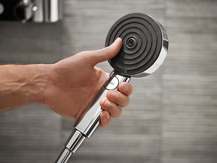 Douchette 3 jets Hansgrohe Pulsify Blend chromé