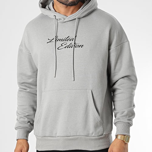 Sweat Capuche LL692 Gris