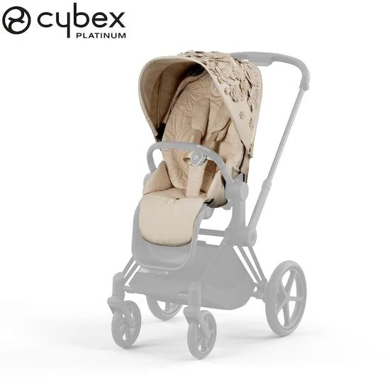 Pack Siège - Priam 4 e-Priam 2   Simply Flowers Beige        de               CYBEX