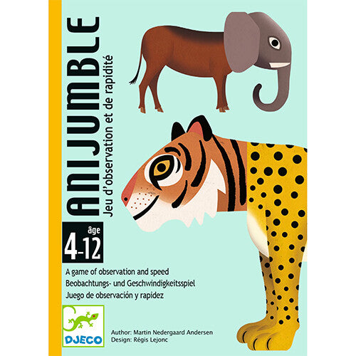 Djeco kaartspel anijumble