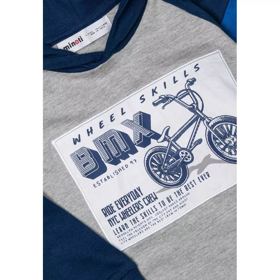 MINOTI T-Shirt RotBlau
