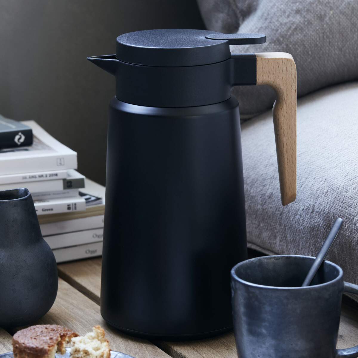 House Doctor - Termokande - Cole - Sort - 1,8 L