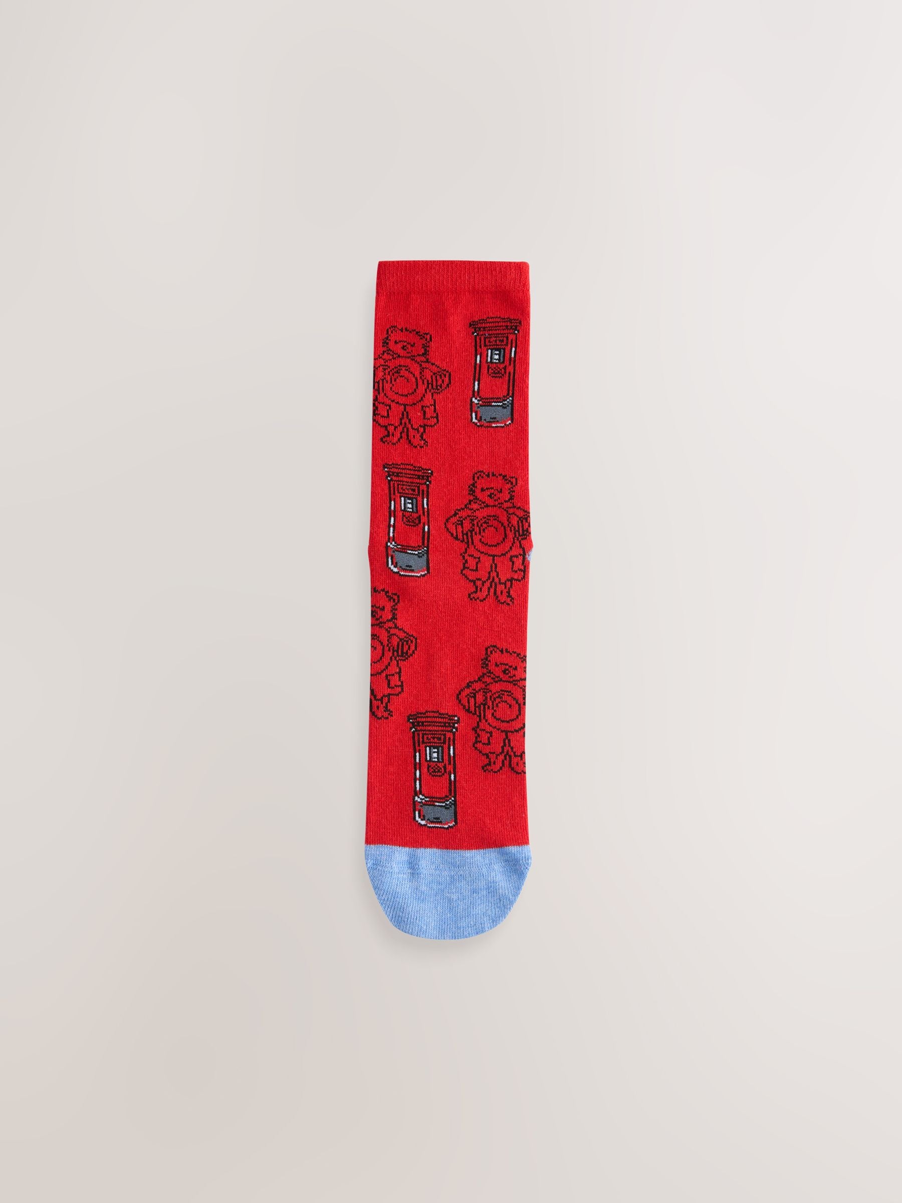 Paddington Bear License - Set van 4 paar enkelsokken