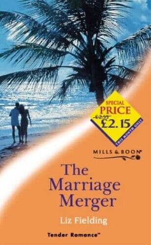 The Marriage Merger (Tender Romance S.) by Fielding, Liz Paperback Book Pre-Owned English