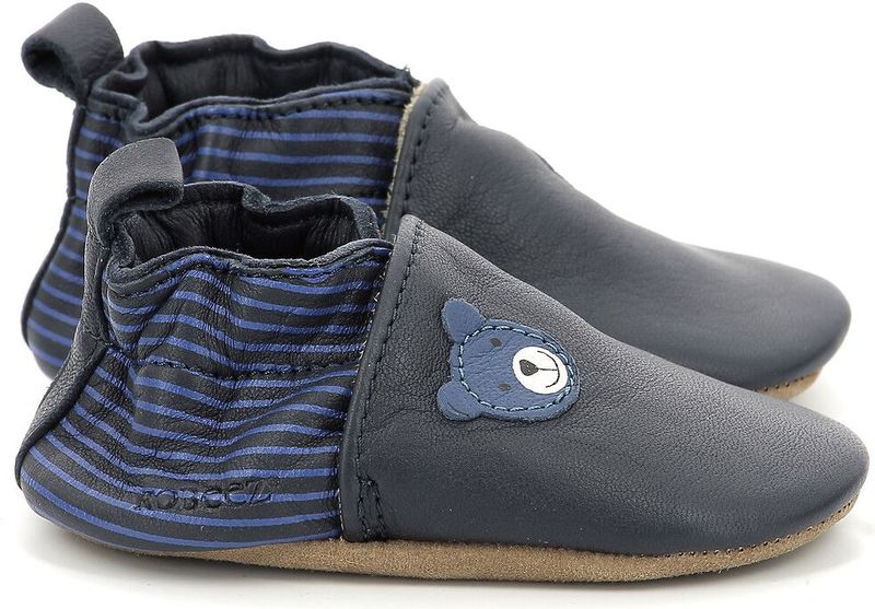 Robeez  DOUBEAR  Pantoffels  kind Blauw