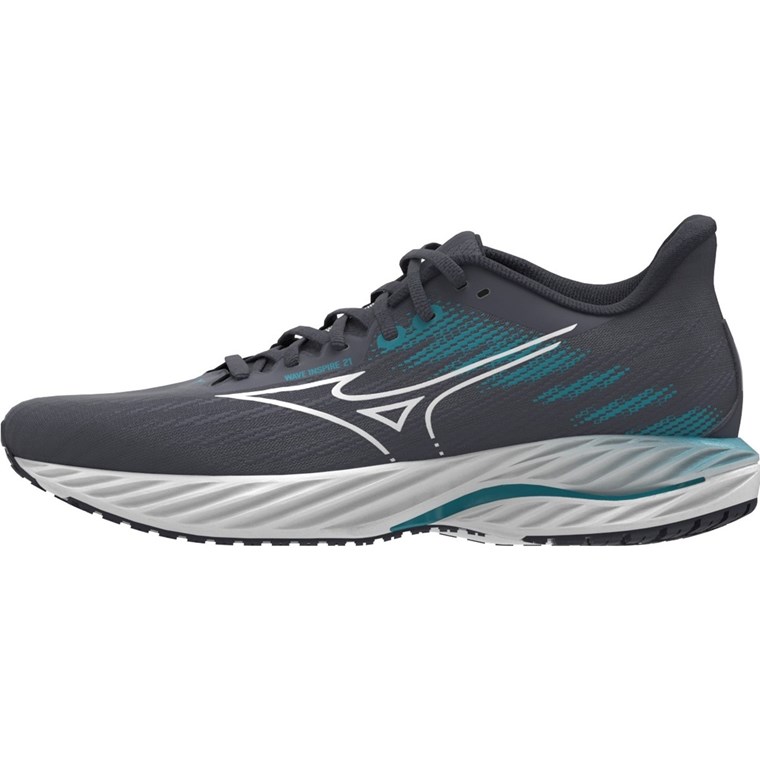 Mizuno Wave Inspire 21 Odyssey Gray/White/Capri Breeze