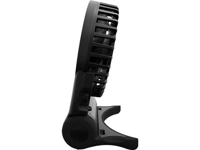 Arctic Cooling USB-Ventilator Summair2Go Schwarz Wiederaufladbarer Taschenventilator mit Standfuss