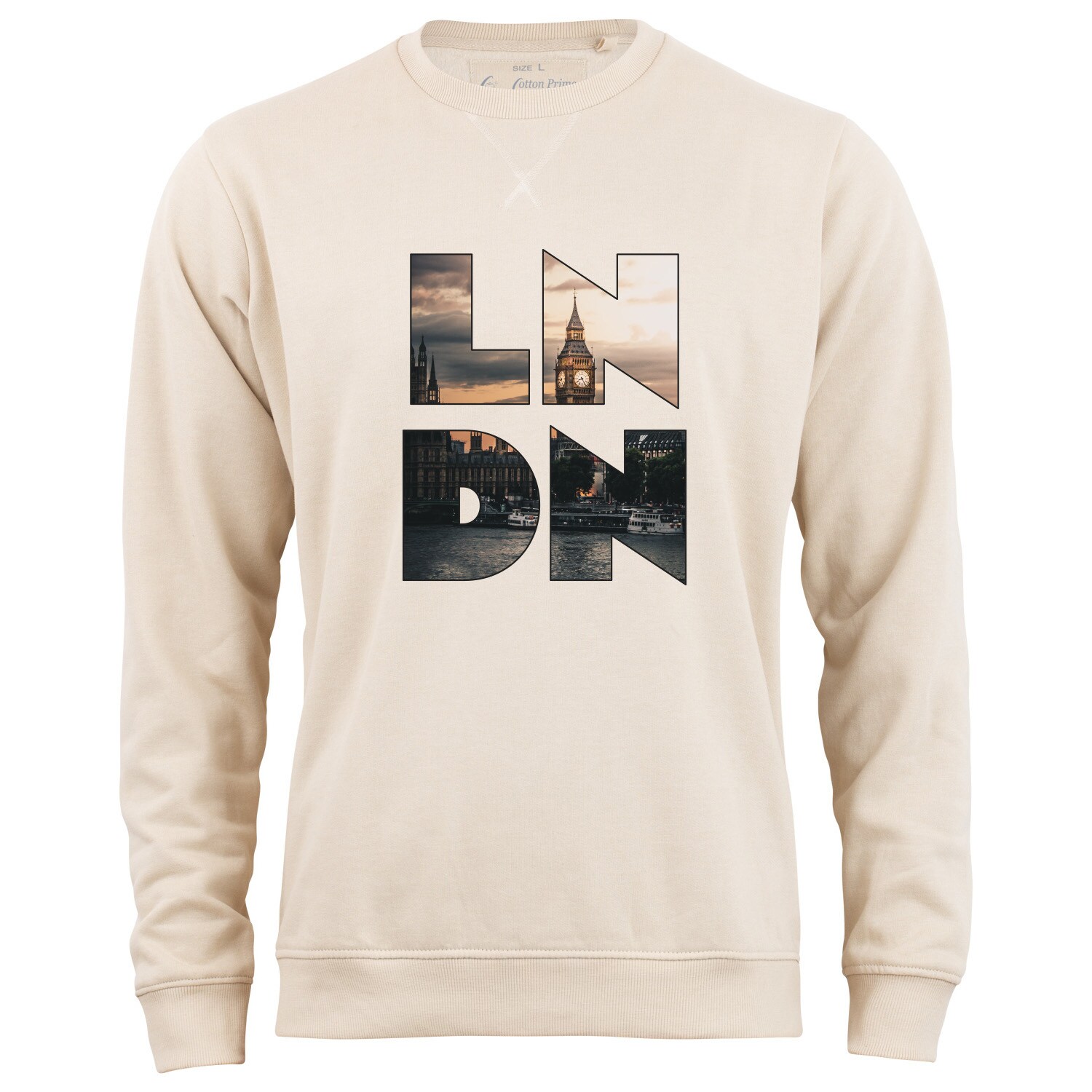 Cotton Prime® Sweatshirt SkylineLondon - Weltenbummler Kollektion