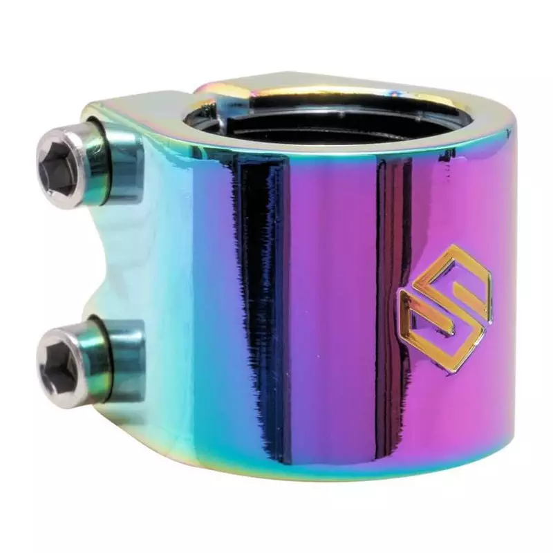 Striker Lux Double Collier De Serrage Trottinette Rainbow