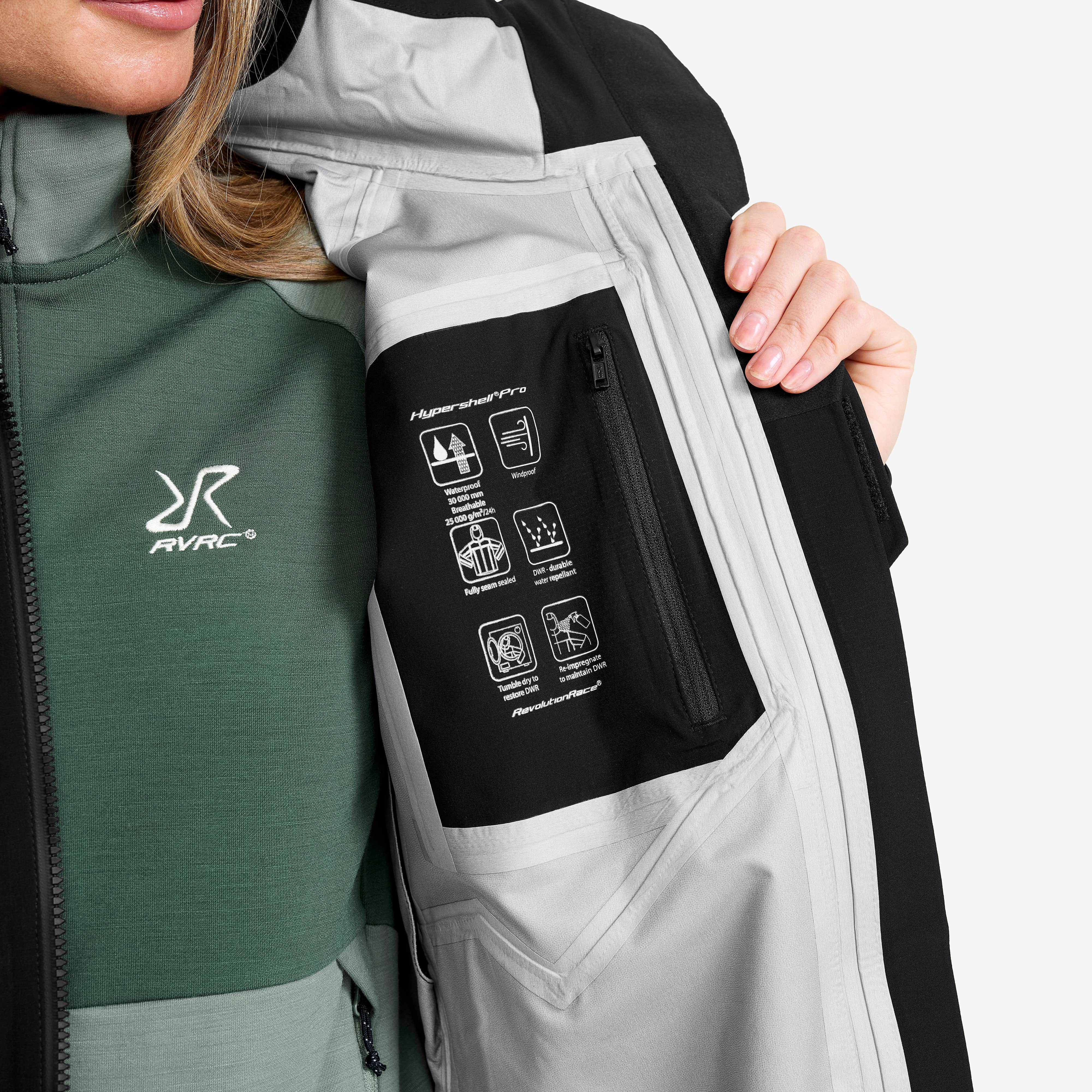 Aries Pro 3L Shell Jacket Dame Black