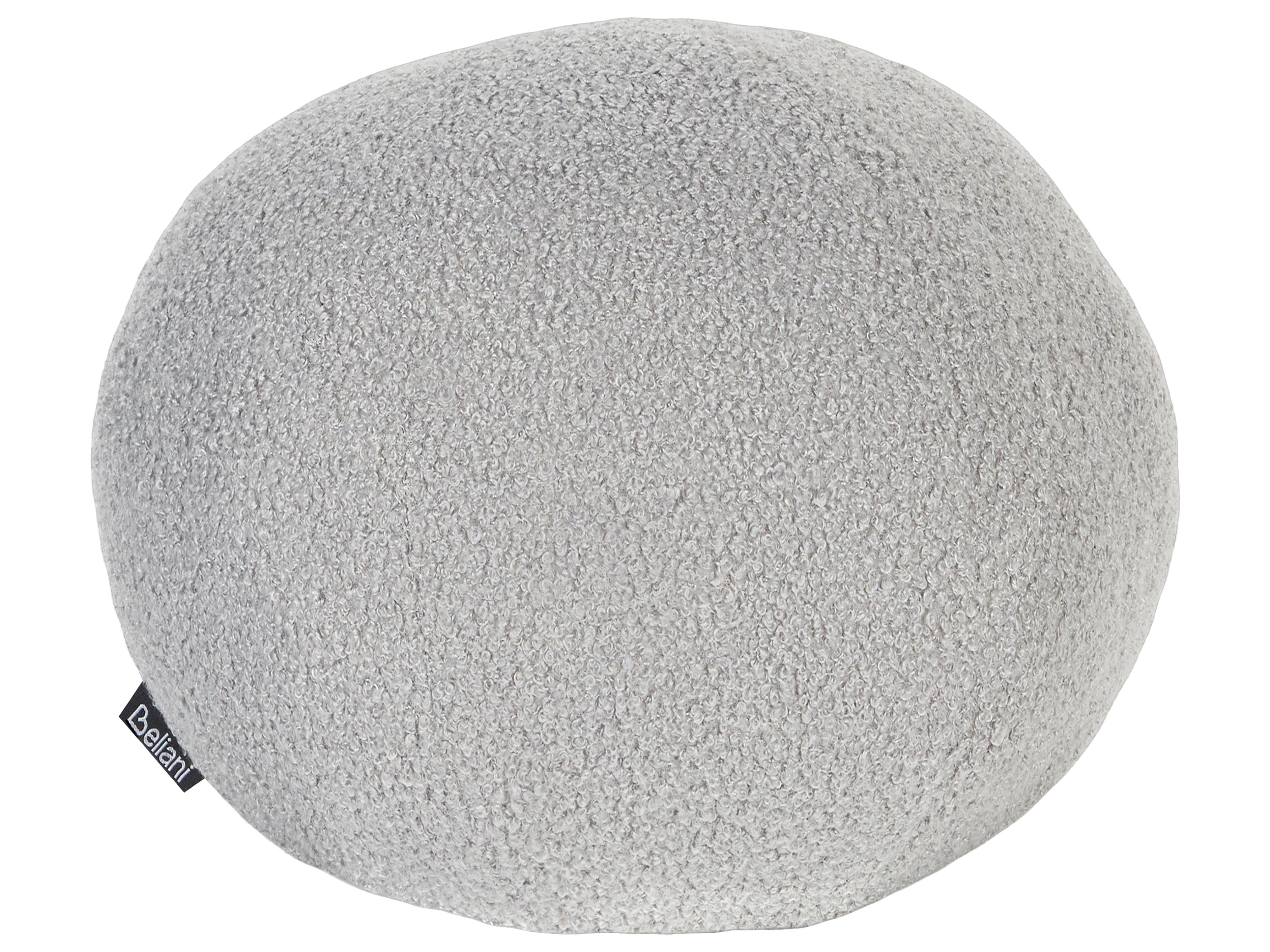 Sierkussen SALVIA Bouclé 30 x 30 cm Grijs effen