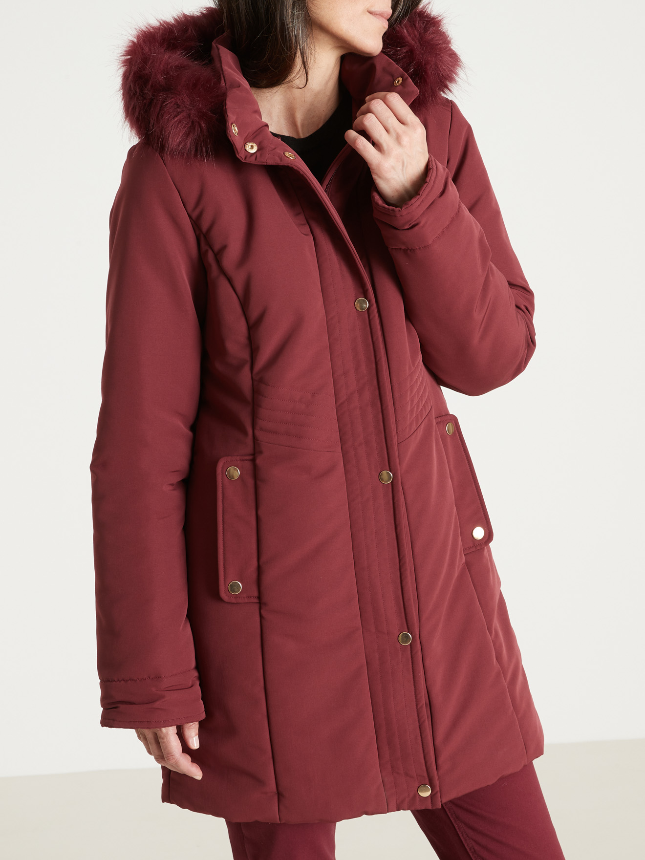 Parka déperlante stature moins d'1,60m