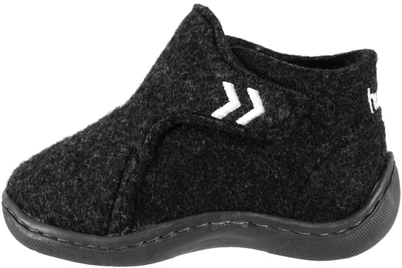 HUMMEL WOOL SLIPPER INFANT HJEMMESKO I SORT ULD