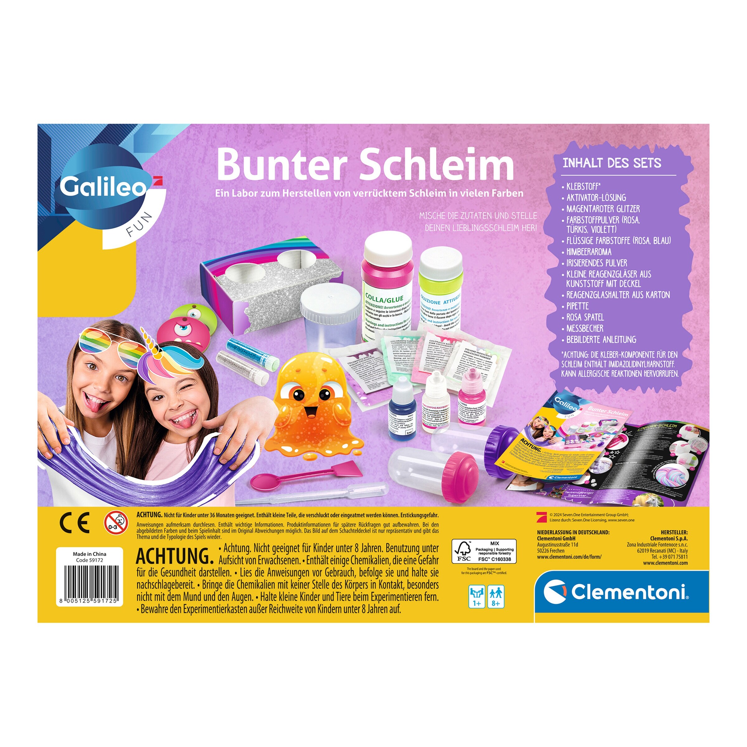 Clementoni - GALILEO Labor Bunter Schleim