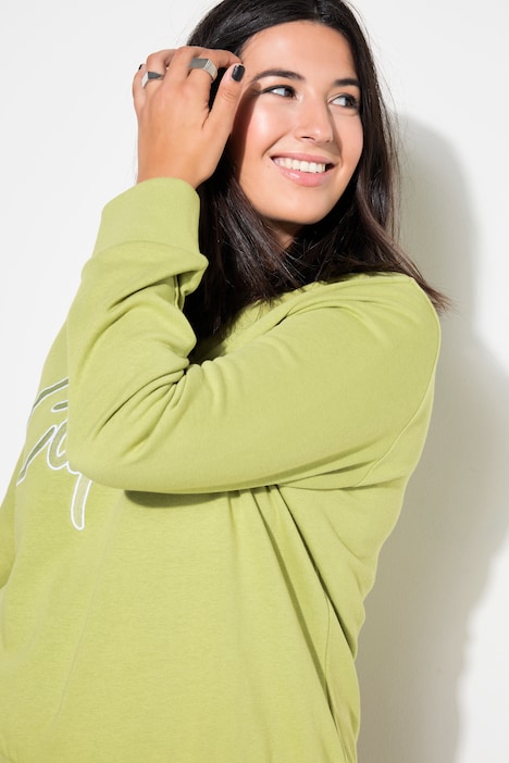 Sweatshirt, Boxy Shape, Stickerei