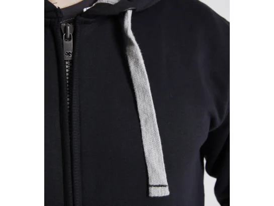 Sweat de travail zippé Hoody Street Style Noir
