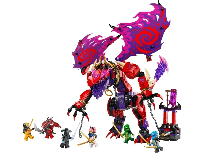 LEGO Ninjago 71832 Kaosdragen Thunderfang