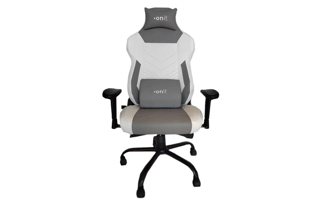 onit Gaming-Stuhl »Weiss/Grau« ()