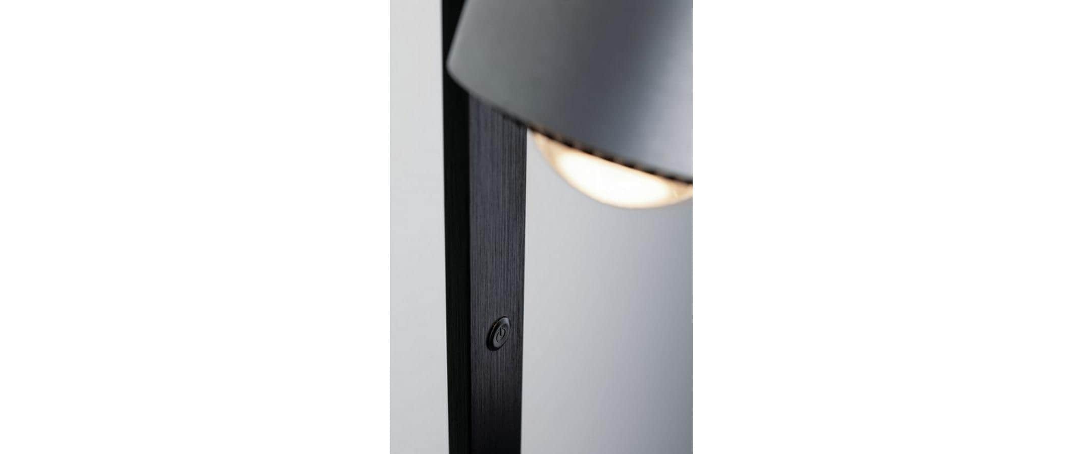 Stehleuchte LED Aldan<br>Höhenverstellbare Stehleuchte aus gebürstetem Aluminium