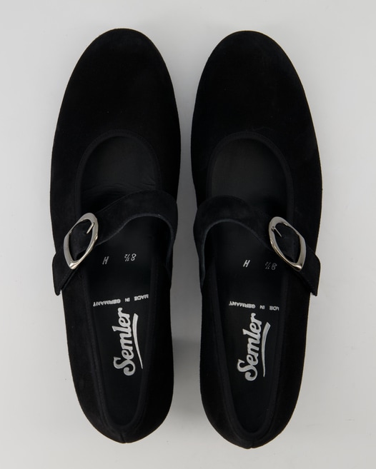 Semler Cleo Trachtenschuhe in Schwarz