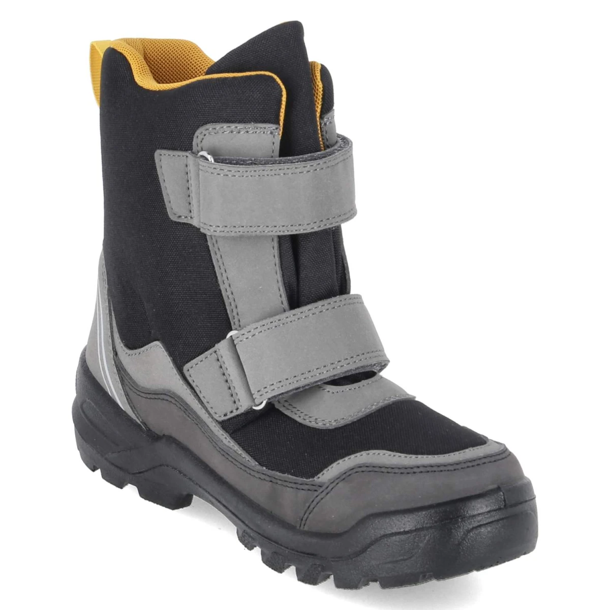 LurchiWinterboots KENDY TEX - Black-Yellow
